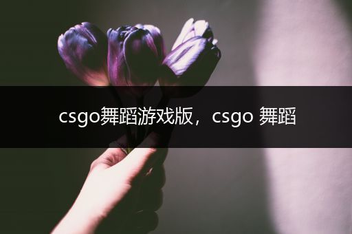 csgo舞蹈游戏版，csgo 舞蹈