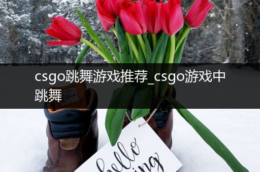 csgo跳舞游戏推荐_csgo游戏中跳舞