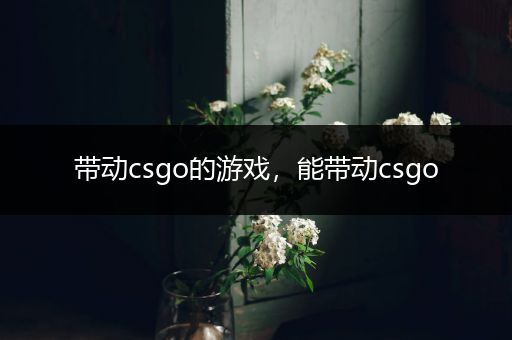 带动csgo的游戏，能带动csgo