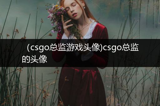 （csgo总监游戏头像)csgo总监的头像