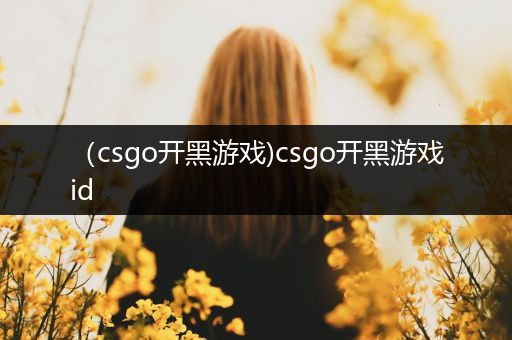 （csgo开黑游戏)csgo开黑游戏id