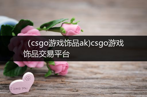 （csgo游戏饰品ak)csgo游戏饰品交易平台