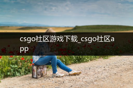 csgo社区游戏下载_csgo社区app