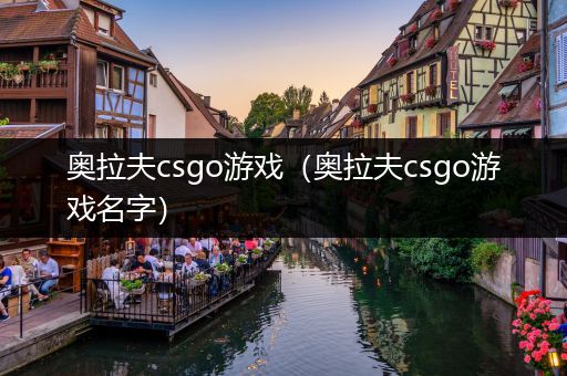 奥拉夫csgo游戏（奥拉夫csgo游戏名字）