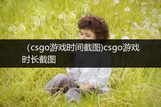 （csgo游戏时间截图)csgo游戏时长截图