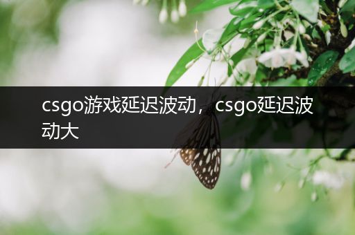 csgo游戏延迟波动，csgo延迟波动大