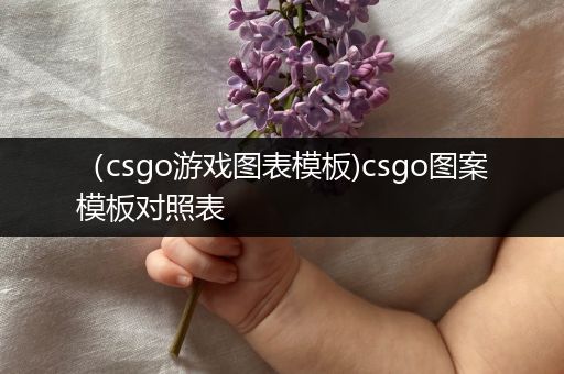 （csgo游戏图表模板)csgo图案模板对照表