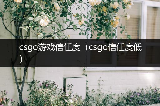 csgo游戏信任度（csgo信任度低）