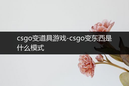 csgo变道具游戏-csgo变东西是什么模式