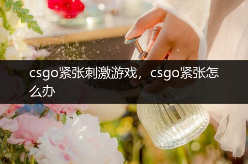 csgo紧张刺激游戏，csgo紧张怎么办