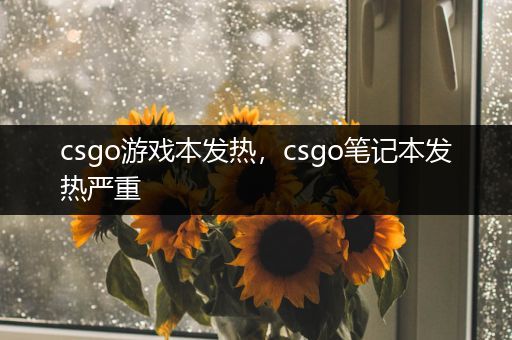 csgo游戏本发热，csgo笔记本发热严重