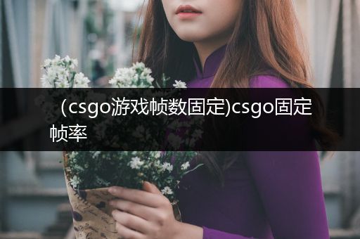 （csgo游戏帧数固定)csgo固定帧率