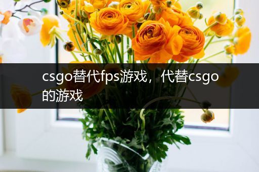 csgo替代fps游戏，代替csgo的游戏