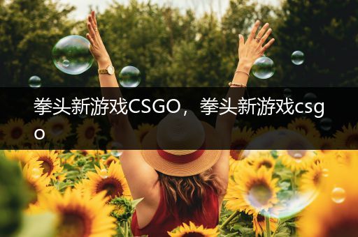 拳头新游戏CSGO，拳头新游戏csgo