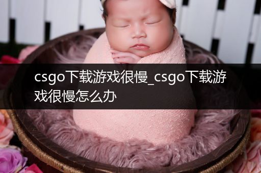 csgo下载游戏很慢_csgo下载游戏很慢怎么办