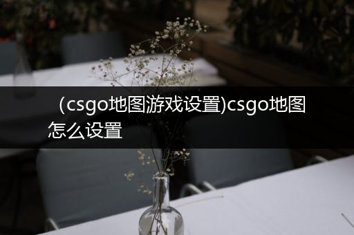 （csgo地图游戏设置)csgo地图怎么设置