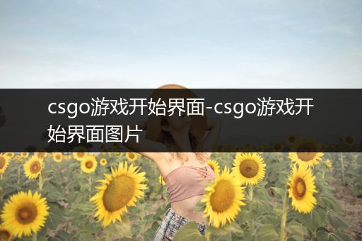 csgo游戏开始界面-csgo游戏开始界面图片