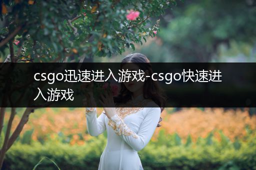 csgo迅速进入游戏-csgo快速进入游戏