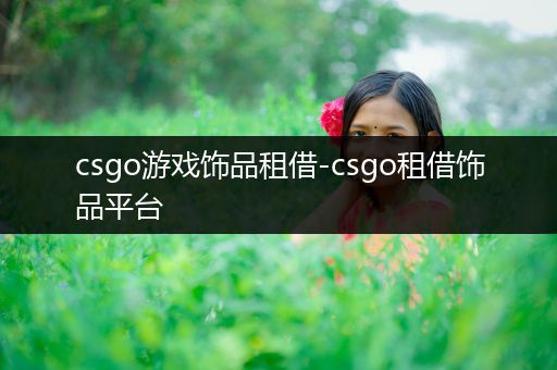 csgo游戏饰品租借-csgo租借饰品平台