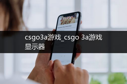 csgo3a游戏_csgo 3a游戏显示器