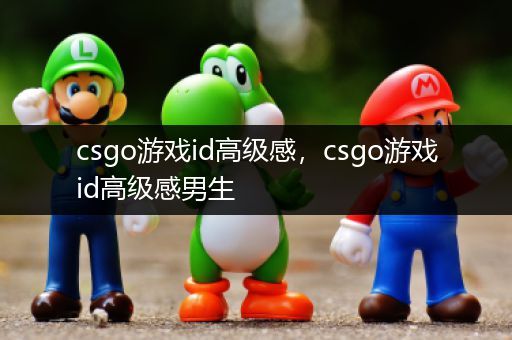 csgo游戏id高级感，csgo游戏id高级感男生