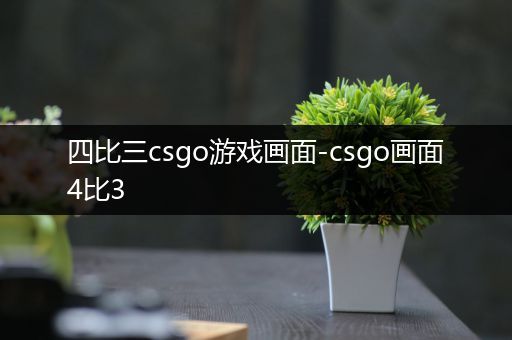 四比三csgo游戏画面-csgo画面4比3