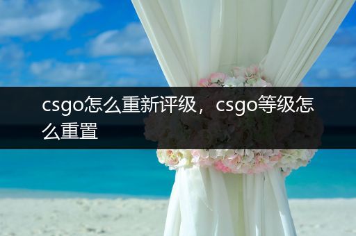 csgo怎么重新评级，csgo等级怎么重置