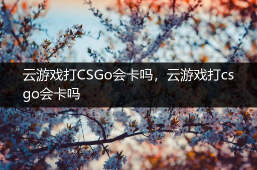 云游戏打CSGo会卡吗，云游戏打csgo会卡吗