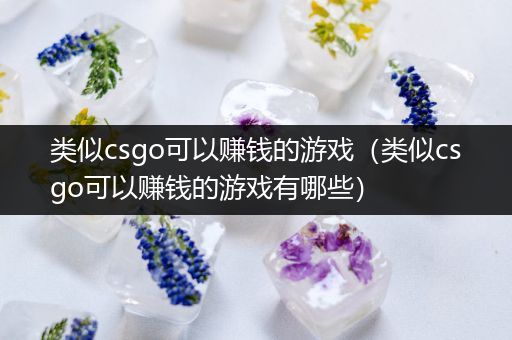 类似csgo可以赚钱的游戏（类似csgo可以赚钱的游戏有哪些）