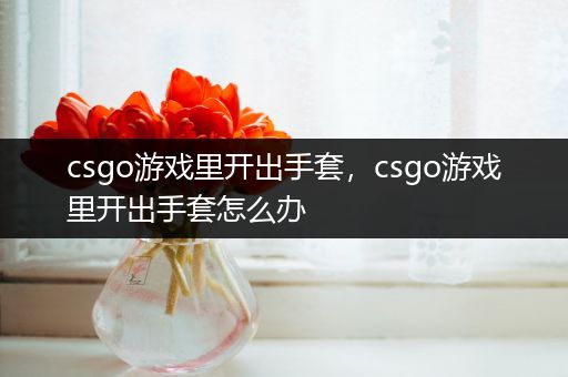 csgo游戏里开出手套，csgo游戏里开出手套怎么办