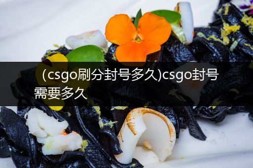 （csgo刷分封号多久)csgo封号需要多久