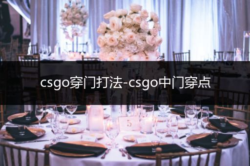 csgo穿门打法-csgo中门穿点