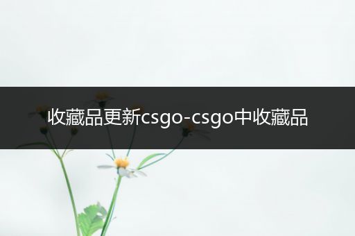 收藏品更新csgo-csgo中收藏品