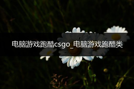 电脑游戏跑酷csgo_电脑游戏跑酷类