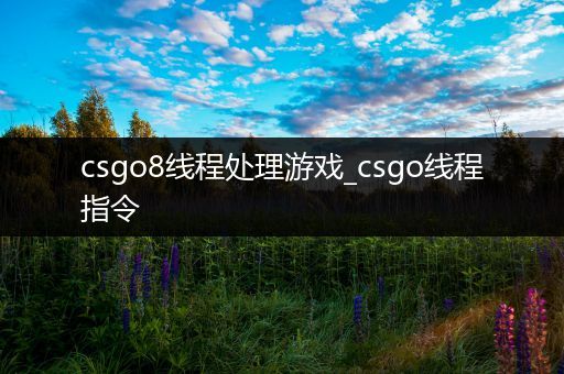 csgo8线程处理游戏_csgo线程指令