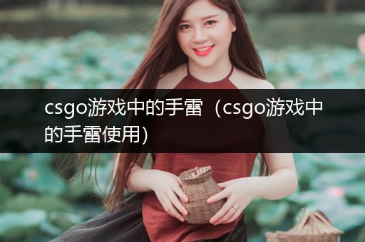 csgo游戏中的手雷（csgo游戏中的手雷使用）
