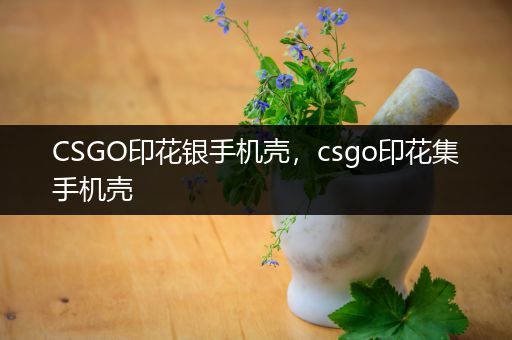 CSGO印花银手机壳，csgo印花集手机壳