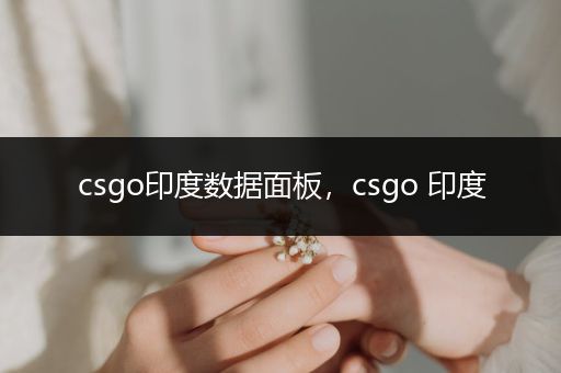 csgo印度数据面板，csgo 印度